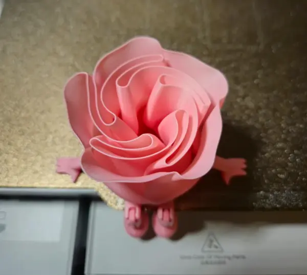 Rose som sidder på kant - Billede 2