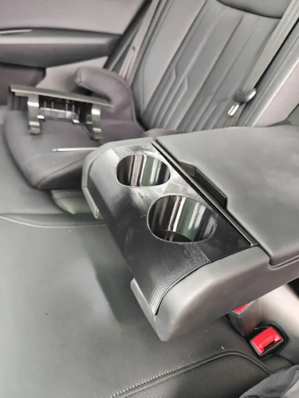 kopholder til armlæn i bag Audi E Tron - Billede 3