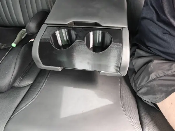 kopholder til armlæn i bag Audi E Tron - Billede 4