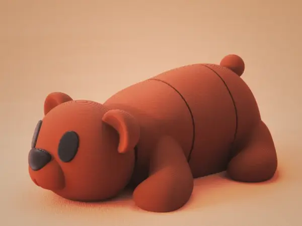 Flexi dyr nøglering – Bamse