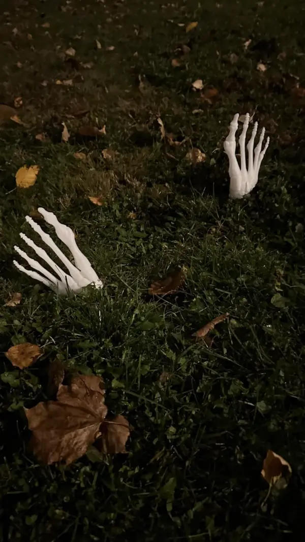 Halloween - Skelet fod