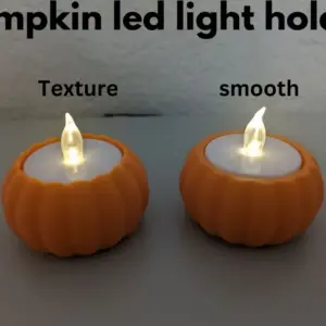 Halloween - græskar lysestage