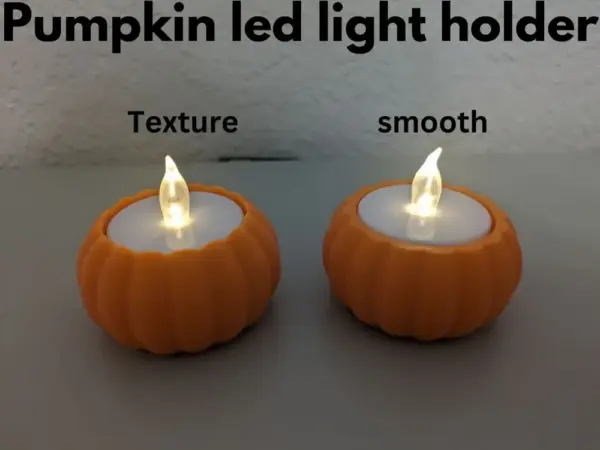 Halloween - græskar lysestage